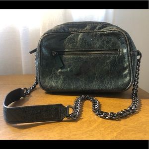 ZARA Metallic Crossbody Bag